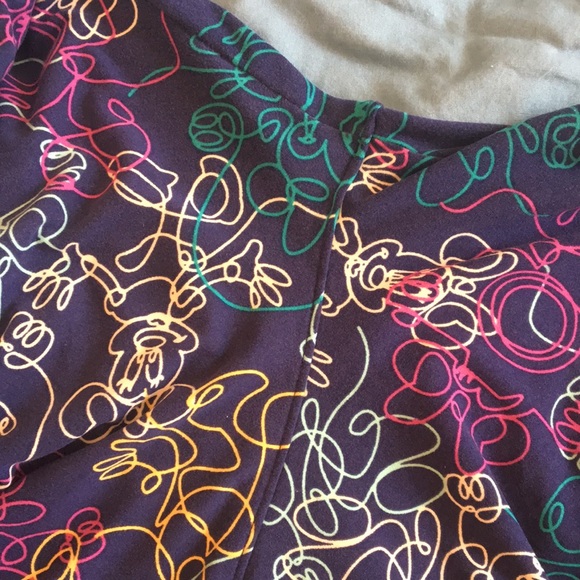 Lularoe Large Minnie Mouse leggings - Picture 3 of 4